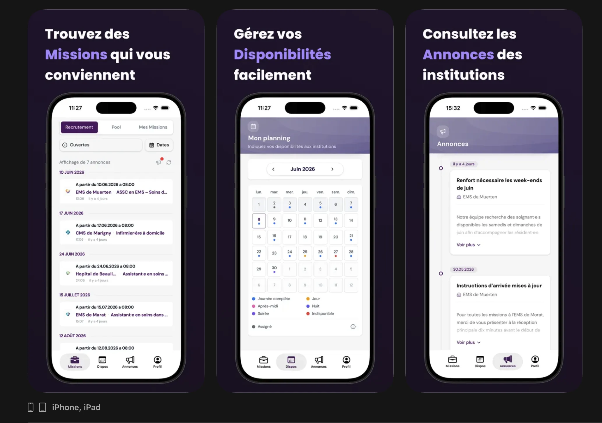 Screenshot App Store de l'application mobile Le Pool